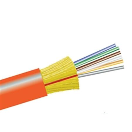 CABLE WHOLESALE Multimode Duplex Fiber Optic 62.5-125 10F2-206NH